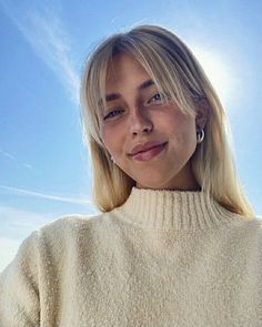 Modern Haircuts, Blonde Hair Inspiration, Long Hair With Bangs, Short Blonde Hair