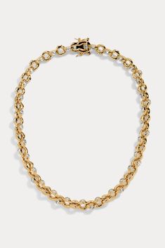 Helena Necklace Lili Claspe Jewelry, Ring Bracelet Chain, Box Clasp, Jewelry Cleaner, Chain Ring, Jewelry Pouch, 14kt Gold, Ring Bracelet, Link Chain