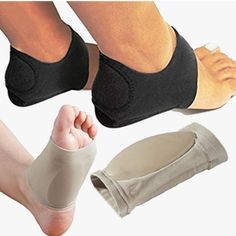 PLANTAR FASCIITIS THERAPY WRAPS (1PAIR): The effective and breathable design of this therapy wrap provides great compression that helps to relieve pain & discomfort related to plantar fasciitis, achiles, edema, stress fracture, tendon, metatarsal, heel pain symptoms. QUALITY GEL ARCH SLEEVE (1 PAIR): The Sleeves are infused with quality medical grade Gel and made with high-quality stretchable fabric to provide effective and fast relief from pain. They are highly effective for Arch Pain, Plantar Facitis Plantar, Headache Relief Instant, Ankle Brace, Natural Headache Remedies, Foot Pain Relief, Ankle Braces, Headache Relief, Hip Pain, Heel Pain