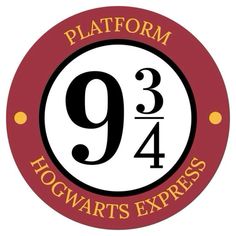 Platform 9 3/4 Printable, Platform 9 3/4 Sign, Hp Christmas, Harry Potter Design, Hogwarts Express Train, Harry Potter 9, Harry Potter Platform, 4 Aesthetic