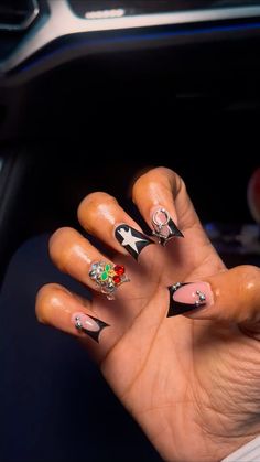 Short Acrylic Nails Designs, Short Acrylic Nails, Mani Pedi, Acrylic Nail Designs, Acrylic Nails, Nail Designs