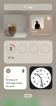 an iphone screen showing the time, messages and other things to do with your phone