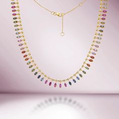 Beautiful Diamond Necklace. A staple in your jewelry collection. Handmade in New York City of polished 14k gold. Natural Diamonds Weight: 0.98 ct. total weight Genuine Emerald Weight: 13.00 ct. total weight Gold Weight: 18.46 gram Luxury Multicolor Briolette Necklaces, Luxury Multicolor Briolette Necklace, Luxury Multicolor Briolette Jewelry, Fine Jewelry Multicolor Oval Necklace, Multicolor Multi-stone Teardrop Necklace, Multicolor Multi-stone Drop Jewelry, Multicolor Drop Gemstone Jewelry, Multicolor Gemstone Drop Jewelry, Multicolor Drop Gemstone Necklaces