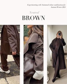 It’s time for some monochrome neutral inspiration 🍂 which look is your favourite? . #coloranalysis #colouranalysis #autumnfashion #coloranalyst #imageconsultant #imageconsulting #summerpalette #autumnpalette #winterpalette #springpalette Neutral Colour Combinations, Brown Monochrome, Season Analysis, Neutral Inspiration, Colour Season, Winter Palette, Warm Browns, Autumn Palette, Summer Palette