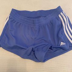 Size Small New And Never Worn Adidas Blue Workout Shorts, Adidas Soccer Shorts, Golf Shorts Women, Lime Green Shorts, Shorts Adidas, Bicycle Shorts, Soccer Shorts, Seersucker Pants, Nike Tennis Dress