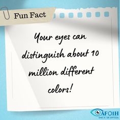 It’s time for a new Fun Fact!

#eyefact #interestingfacts #eyefacts #didyouknow #funfacts #fact #facts #optometry #opticallab #eyes #vision #eyewear #eyeglasses #eyedoctor #optometrist #alabamafamilyoptometry #anniston #alabama Eye Doctor