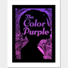 the color purple book cover with an image of a woman's face