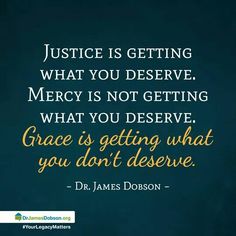 a quote that says justice is getting what you deserves, and the image has a blue background