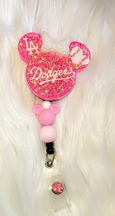 LA Dodgers Badge Reel available with beads on a mouse head or Phone Grip. Badge reels are attached with 3M dual lock velcro and are interchangeable. If you prefer a permanent glue please send me a note when you purchase. Comes with Alligator clip. Slide clip available upon request. Care instructions: Please avoid dropping, while items are durable they are not indestructible. Please handle with care. RETURNS/EXCHANGES: Due to all items being personalized and made to order we do not accept returns Badge Reels Diy, Diy Uv Resin, Keychain Craft, Book Markers, Id Badge Reels, Beaded Lanyards, Phone Grips, Id Holder, Badge Holders Lanyard