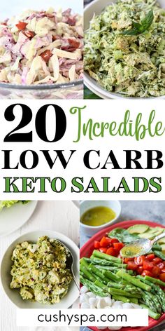 20 incredible low carb keto salads that are easy to make and delicious