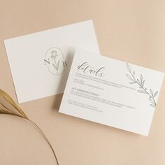 Idea for Elegant Wedding Green Elegant Wedding, White Boho Wedding, Wedding Minimal, Honeymoon Fund, Wedding Enclosure Cards, Free Birthday Invitations, Free Birthday Invitation Templates, Wedding Invitations Rustic, Kids Stationery