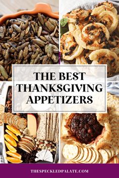 the best thanksgiving appetizers