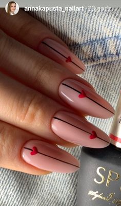 Valentines Nail, Nail Work, Chic Nail Art, Nails Inspired, September Nails, Plaid Nails, Casual Nails, Nail Art Videos, Fancy Nails