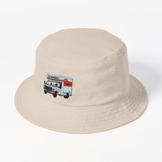 This packable, scrunchable, lightweight headwear classic is ready for adventure, from the beach to the street to the trail Breathable 100% cotton with eyelet ventilation Flat top Moderate brim is 2.2"" (5.5 cm) wide to keep the sun off your face Unstructured crown is 3.1"" (8 cm) deep Easy care: just spot clean and dry in shade. Just a Uhaul Truck Cotton Bucket Hat With Flat Brim For Travel, Casual Cotton Bucket Hat For Travel, Cotton 5-panel Bucket Hat For Outdoor Activities, Cotton Bucket Hat For Travel, Cotton Bucket Hat, One Size Fits Most For Travel, White Cotton Travel Hat, Cotton Travel Hats, Cotton Bucket Hat With Short Brim For Travel, Uhaul Truck