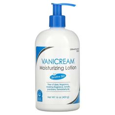 Vanicream, Moisturizing Lotion, For Sensitive Skin, Fragrance Free, 16 oz (453 g) Lotion For Sensitive Skin, Skin Lotion, Moisturizing Lotion, Best Moisturizer, Soften Skin, Itchy Skin, Moisturizing Lotions, Skin Cream, Fragrance Free