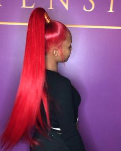 Slick Hair, Hair Colorful, Pony Tails, Beautiful Hairstyles, High Ponytail, Cash Money