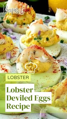 Lobster Deviled Eggs Recipe Best Deviled Egg Recipe Ever, Deviled Crab Recipe, Highway Background, Deviled Egg Recipe, Road Background