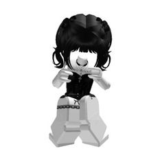 - credit ; @cravedoll on rblx Roblox Ideas, Female Avatar, Kageyama Tobio, Roblox Outfit, Living Dead