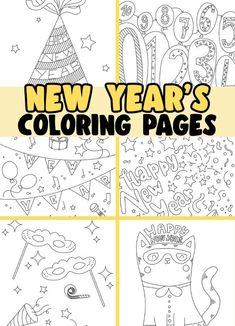 new year's coloring pages for kids