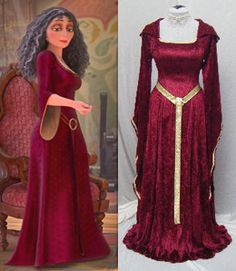 the princess and the frog cosplay costume from disney's animated movie, tangled