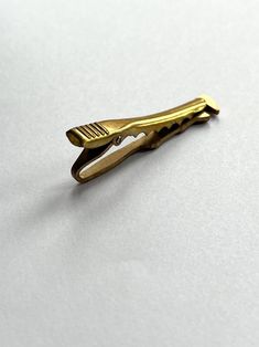 Vintage/antique Tie Clip Gold Finish - Etsy Antique Gold Pins For Formal Occasions, Classic Gold Pins For Formal Occasions, Tie Clips, Tie Accessories, Tie Clip, Gold Finish, Vintage Antiques, United Kingdom, Accessory Gift