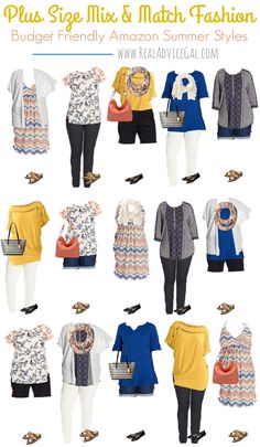 Plus Size Vacation Capsule Wardrobe, Plus Size Summer Capsule Wardrobe 2023, Plus Size Cruise Outfits, Plus Size Capsule Wardrobe, Plus Size Shirt Dress, Stylish Plus Size Clothing, Plus Size Summer Fashion, Minimalist Capsule Wardrobe