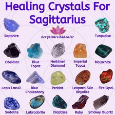 🦋Crystals🌟Healer🔮Chakras on Instagram: “Welcome to the Fiery and exciting time of Sagittarius! These crystals are especially helpful for all Sag signs, yes, but they are also a…” Crystals For Sagittarius, Grounding Stones, Lapis Lazuli Blue, Healing Gemstones, Crystal Power, Crystal Aesthetic, Zodiac Stones, Gemstones Crystals