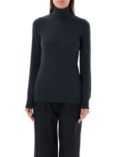 Turtle Neck Sweater By Rhea. Featuring: Slim Fit Lightweight Merino Yarn Roll Neck Collar Ribbed Collar, Cuffs And Hem Model Is 1,72m And Wears Size S Composition: 100% merino Wang Dress, Expensive Handbags, Stella Mccartney Bag, Turtle Neck Sweater, Italian Outfits, Jeans Jumpsuit, Roll Neck, Skirt Suit, Neck Collar