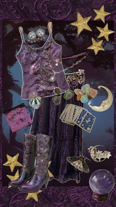 90s outfit collage whimsigoth outfit the craft inspired Planetarium Outfit, Whimsigoth Crafts, Whimsicraft Outfit, Masc Whimsigoth Outfits, Witchcore Clothes, The Craft Outfits Aesthetic, Whismgoth Outfits, Whimsigoth Summer Outfits, Serena Downtown