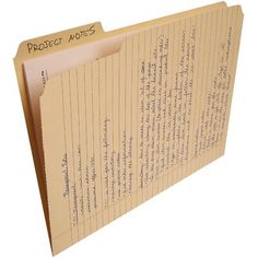 a piece of paper with writing on it that is attached to a clipboard holder