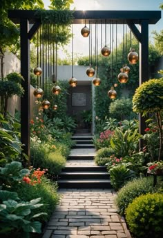 27 Dream Garden Ideas For Your Ultimate Backyard Oasis Garden Bed Ideas Front Of House, Pretty Backyards, Tranquility Garden, Backyard Garden Design Ideas, Dream Garden Ideas, Small Garden Inspiration, Sensory Gardens, Creative Garden Ideas, Dream Backyard Garden