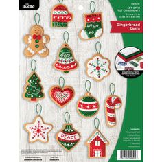 the crafty kit includes christmas ornaments