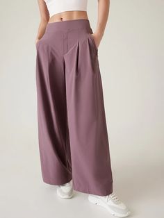 Brooklyn Heights Wide Leg Pant | Athleta Athleta Brooklyn Heights Pant, Athleta Wide Leg Pants, Wide Leg Crop Pants, Brooklyn Heights, High Waist Wide Leg Pants, Work And Travel, Wide Leg Cropped Pants, Wide Leg Linen Pants, Wide Leg Pant