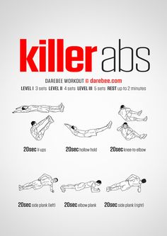 the poster shows how to do killer abss