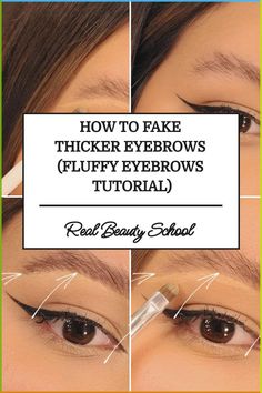 Want fuller, model-like eyebrows? Learn step-by-step how to fake bushy eyebrows using simple makeup techniques! This tutorial covers brow lamination makeup hacks, brow wax tricks, and the best products for a natural, fluffy brow look. Perfect for beginners looking for essential eyebrow tips to get that on-trend thick brow style. #MakeupTipsForBeginners #browsmakeup Brow Style, Eyebrow Tips, Quick Makeup Routine, Fuller Eyebrows, Bronze Makeup Look, Eyebrow Trends, Eyeliner Tips, Bushy Eyebrows, Sparse Eyebrows