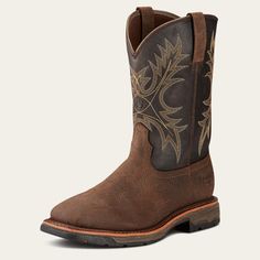 WorkHog Waterproof Work Boot | Ariat Cowboy Boots Mens, Boot Fashion, Mens Cowboy, Mens Cowboy Boots, Mens Winter