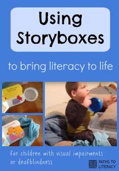 the cover of using storyboxes to bring children into life