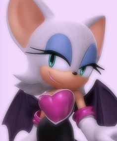 an image of a cartoon character holding a heart