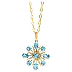 Created in 18 karat yellow gold Blue topaz 3.50 carats approx. Diamonds 0.12 carat approx. Chain sold separately Limited edition Enthralling 18 karat yellow gold encases the majestic blue topaz, estimated to weigh in at 3.50 carats, and is complemented by dazzling diamonds of around 0.12 carat. This haute thing of beauty is a limited edition, and a chain to show it off must be purchased separately. About the Designers ~ Dharmesh & Namrata Drawing inspiration from little things, Dharmesh & Namrat People Working Together, Blue Topaz Pendant, Topaz Pendant, Book Jewelry, Jewelry Shopping, Drawing Inspiration, Little Things, Blue Topaz, Destiny