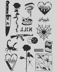 various stickers on the back of a shirt that says, kill and be killed