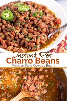 instant pot charro beans mexican style cowboy beans