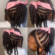 Hairstyles Type 4 Hair, Kiddie Hairstyles, Natural Twist, Easy Hairstyles For Kids, Raising Daughters, Kid Hair