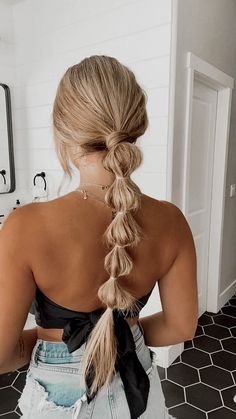 Pool Hairstyles, Work Hairstyles, Beach Hair, Hairstyles For School