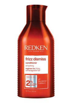 Redken Frizz Dismiss Conditioner tames frizzy hair, increases smoothness and enhances shine. Featuring sustainably sourced Babassu oil to moisturise, detangle and protect the hair from frizz while providing softness and shine. Benefits: Moisturises and detangles Helps provide smoothness, manageability and shine Helps protect hair from humidity for lasting frizz control ﻿How to Use After using Redken's Frizz Dismiss Shampoo, apply to wet hair and rinse. The Frizz Dismiss shampoo and conditioner system can be used daily on all hair types. Redken Frizz Dismiss, Tame Frizzy Hair, Conditioner For Dry Hair, Anti Frizz Shampoo, Ag Hair Products, Redken Hair Products, Babassu Oil, Dry Shampoo Hairstyles, Soften Hair