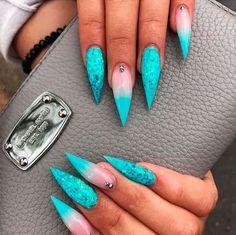 #pattibokowski #ninefrogs Unicorn Nail Art, Ideas Uñas, Stiletto Nail Art, Unicorn Nails, Stiletto Nails Designs, Mermaid Nails, Nailed It