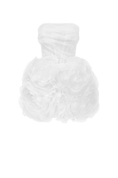 Appliquéd organza white mini dress ➤➤ Milla Dresses - USA, Worldwide delivery Lavender Mini Dress, Milla Dresses, Tulle Decorations, Dress Weights, Cardigan Sweater Jacket, Gothic Dress, Tulle Fabric, Semi Transparent, Boho Maxi Dress