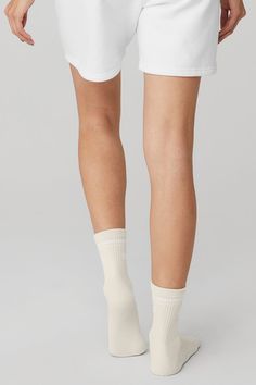 Instant classic. The Unisex Half-Crew Throwback Sock has all the features of a fave: a super-soft feel, comfy cushioning and classic stripe detail. Wear it tall or scrunched with leggings or shorts and your go-to sneakers. Comfy cushioning White Ribbed Cotton Socks, White Sporty Everyday Socks, Comfortable Stretch White Socks, White Super Soft Socks, White Super Soft Comfortable Socks, Comfortable Super Soft White Socks, Comfortable Soft White Socks, Super Soft Comfortable Cream Socks, Comfortable Super Soft Cream Socks