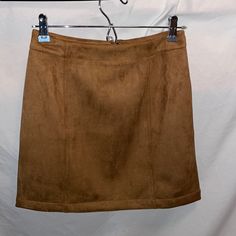 Size 00p Color Tan Brand New Suede Pencil Skirt, Skirt, Ann Taylor, Pencil Skirt, Womens Skirt, Brand New, Women Shopping, Color