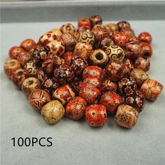 a pile of beads sitting on top of a table