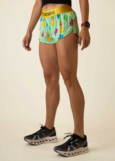 Do you have ChicknLegs? The party llamas have arrived! 🥳 These fun llama shorts are the perfect addition to any run! The ChicknLegs 1.5" split running shorts are known for their lightweight fabric, ultra soft liners, comfortable waistbands, and funny printed designs. Features: ✔ Soft elastic waistband provides a smooth fit that stays in place ✔ Rear zipper pocket to stash the essentials✔ Black mesh liner offers full coverage and breathability✔ Machine washable ✔ 1.5" Inseam and 2.5" Side Split✔ Split Legs, Chicken Legs, Side Split, Fun Prints, Black Mesh, Running Shorts, Cute Pattern, Lightweight Fabric, Llama